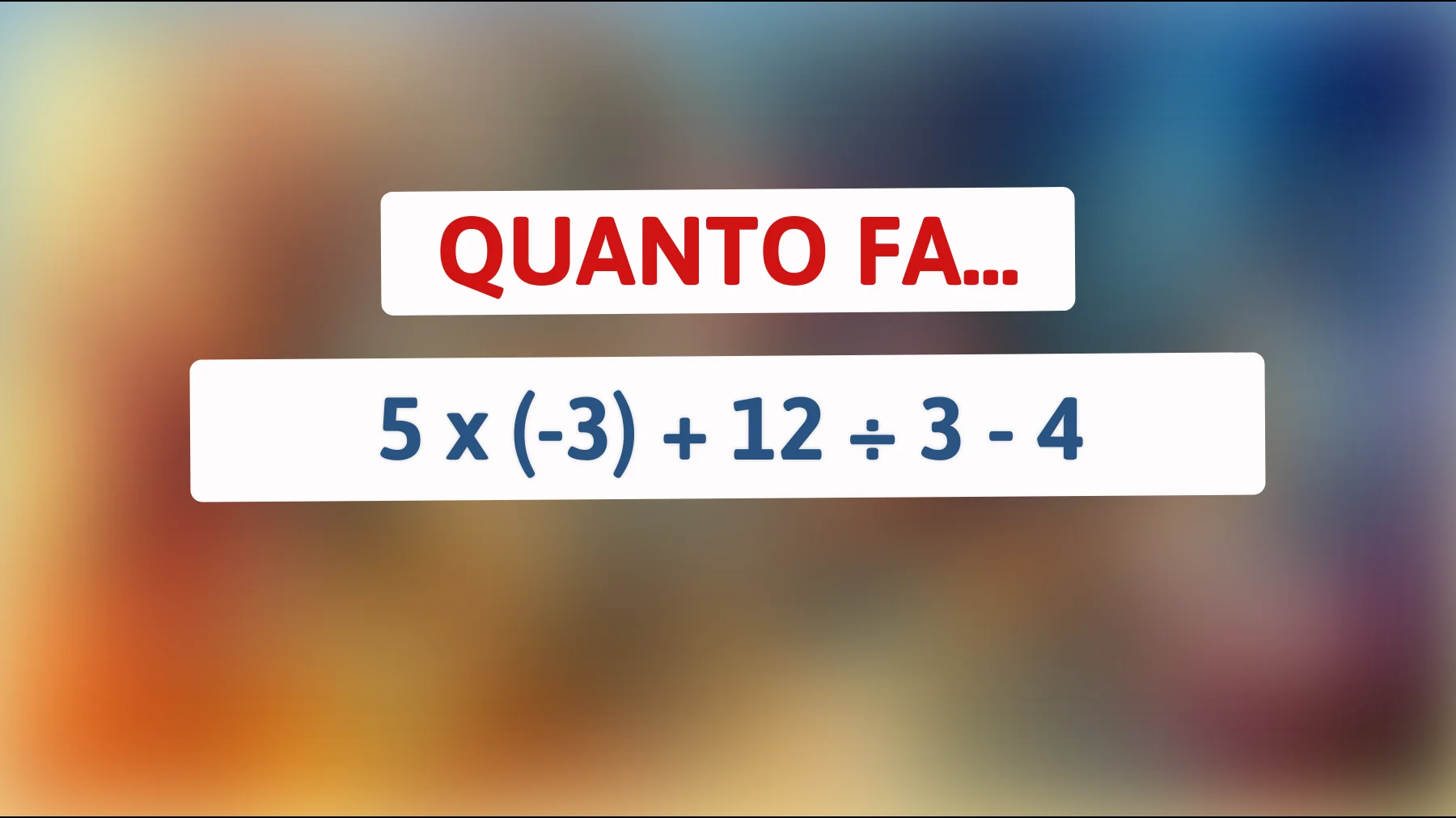 "Svelato il rompicapo matematico che solo i veri geni riescono a risolvere: sei all'altezza della sfida?""